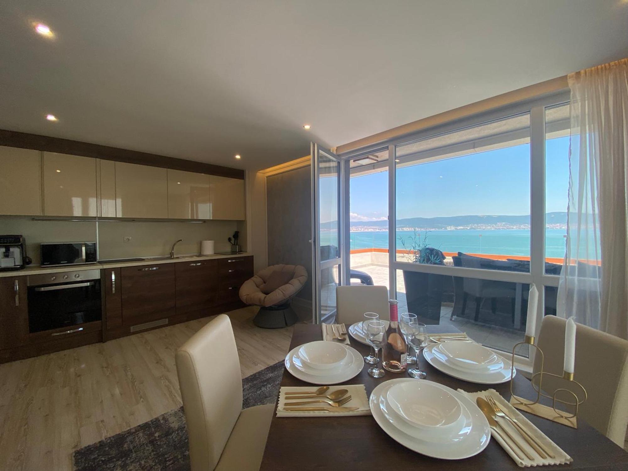 Paradiso 'В' 607 Large Luxury Apartment ネセバル エクステリア 写真